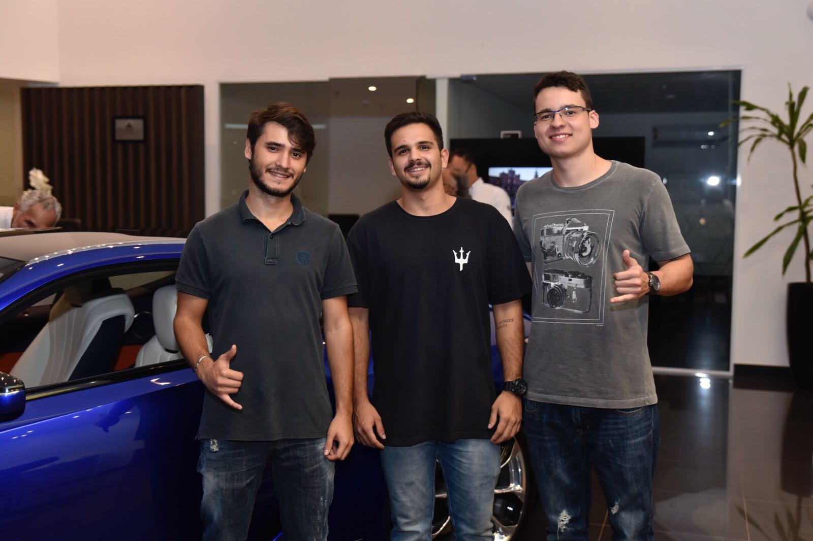  Pedro Arthur, André Andrade e Henrique Moraes  